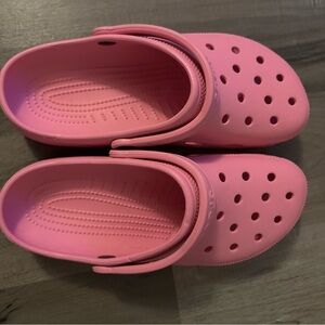 Pink Crocs